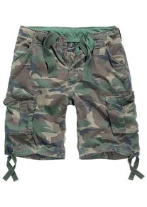 Brandit Herren Stoffhose "Brandit Herren Urban Legend Cargo Shorts", grün, Gr. XXXL, 65% Polyester, 35% Baumwolle, Hosen