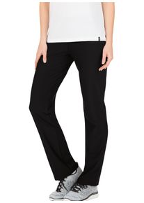 TRIGEMA Damen Trainingshose "TRIGEMA Sporthose innen angeraut", schwarz, sportlich, Gr. XL, 92% Polyester, 8% Elastan, Hosen