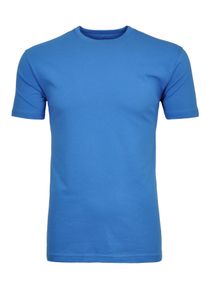 Ragman Herren Longshirt, blau, casual, Gr. XXL, Baumwolle, Shirts