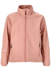 WHISTLER Kinder Softshelljacke "Covina junior", rosa, sportlich, Gr. 176, unifarben, 94% Polyester, 6% Elasthan, Jacken, mit 8.000 mm Wassersäule