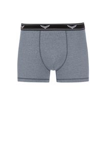 TRIGEMA Kinder Boxer "TRIGEMA Bequeme Pants mit Webgummibund", Gr. 140, grau, 95% Baumwolle, 5% Elastan, Unterhosen