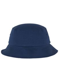 Flexfit Damen Flex Cap "Flexfit Unisex Flexfit Cotton Twill Bucket Hat", blau, casual, unifarben, 98% Baumwolle, 2% Elasthan, Caps