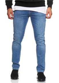 Rusty Neal Herren Straight-Jeans "MELVIN", blau, casual, Gr. 36, unifarben, 98% Baumwolle, 2% Elasthan, Jeans, im klassischen 5-Pocket-Stil