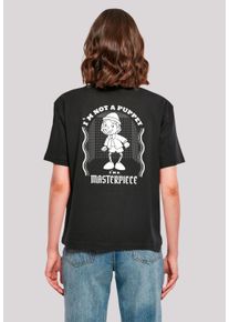 F4NT4STIC Damen T-Shirt "Pinocchio Heroes of Childhood", schwarz, casual, Gr. M, Obermaterial: 100% Baumwolle, Shirts, Nostalgie, Retro Print,