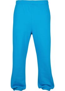 Urban Classics Herren Jogginghose "Urban Classics Herren Sweatpants", blau, Gr. XXL, unifarben, 65% Baumwolle, 35% Polyester, Hosen