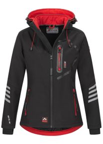 Arctic Seven Damen Softshelljacke "ASNicolia", rot, Gr. M, Obermaterial: 96% Polyester, 4% Elasthan; Innenmaterial: 100% Polyester, Jacken,