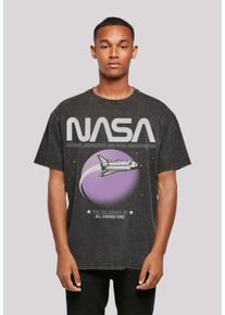 F4NT4STIC Herren T-Shirt "NASA Shuttle Orbit", schwarz, casual, Gr. XL, Obermaterial: 100% Baumwolle, Shirts, Print