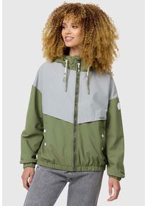 Marikoo Damen Outdoorjacke "Liubkaa", grün, Gr. XS, Obermaterial: 100% Polyester; Innenmaterial: 65% Polyester, 35% Baumwolle; Futter: 100%
