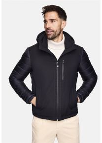 NEW CANADIAN Herren Steppjacke, blau, sportlich, Gr. 58, unifarben, 100% Polyester, Jacken, mit wasserabweisendem Finish