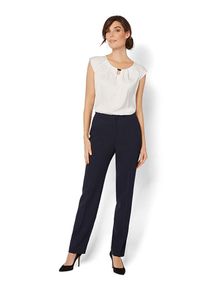 Damen Jerseyhose "HERMANN LANGE Collection Jerseyjacke "Julia"", blau, Gr. 48, HERMANN LANGE Collection, 100% Polyester, Hosen