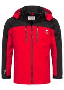 Arctic Seven Herren Softshelljacke "ASSurvivo", rot, Gr. M, Obermaterial: 96% Polyester, 4% Elasthan; Innenmaterial: 100% Polyester, Jacken,