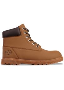 Lotto Herren Schnürboots, Gr. 45, beige, Synthetik, Textil, sportlich, Schuhe, - mit weich gepolsterter Kante