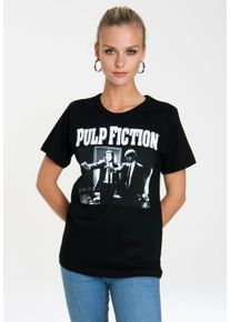 logoshirt Damen T-Shirt "Pulp Fiction", schwarz, casual, Gr. XXL, bedruckt, 100% Baumwolle, Shirts, mit lizenziertem Originaldesign
