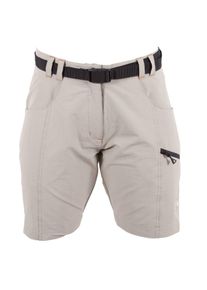 DEPROC Active Damen Bermudas "KENORA Full Stretch Short & kurze Hose", beige, Gr. 46, 95% Polyester; 5% Elastan, Hosen, auch in Großen Größen