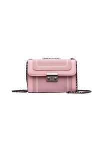 Damen Umhängetasche "Kini", Collezione Alessandro, rosa, Lederimitat, Taschen, Materialmix
