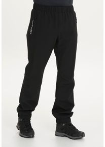 WEATHER REPORT Herren Regenhose "Landon", schwarz, sportlich, Gr. L, unifarben, 100% Polyester, Hosen, mit wasser -und winddichter Ausstattung