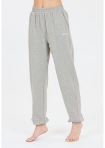 ENDURANCE ATHLECIA ATHLECIA Damen Sweathose "Giannis", grau, casual, Gr. 46, unifarben, 65% Polyester, 35% Baumwolle, Hosen, mit bequemem Dehnbund