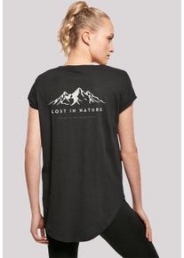 F4NT4STIC Damen T-Shirt "Lost in nature", schwarz, casual, Gr. XXL, Obermaterial: 100% Baumwolle, Shirts, Print