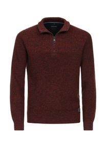 Casamoda Herren Troyer "Casamoda Troyer uni", orange, Gr. XXL, 60% Baumwolle, 40% Polyacryl, Pullover