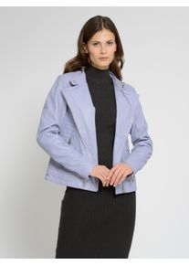 Maze Damen Lederjacke "42021225", lila, Gr. XS, Obermaterial: 100% Lammleder / Futter: 100% Viskose / Ärmelfutter: 100% Polyester, Jacken