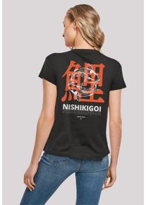 F4NT4STIC Damen T-Shirt "Nishikigoi Japan", schwarz, casual, Gr. M, Obermaterial: 100% Baumwolle, Shirts, Print
