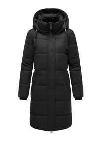 Navahoo Damen Wintermantel "Wintertanz 14", schwarz, modisch, Gr. XL, Obermaterial: 45% Polyester 45% Baumwolle 10% Nylon; Innenfutter: 100%