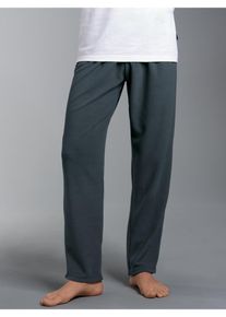 TRIGEMA Herren Fleecehose "TRIGEMA Leichte Fleece-Freizeithose", grau, Basic, Gr. M, 100% Polyester, Hosen