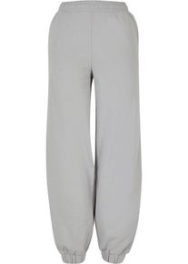Urban Classics Damen Stoffhose "Urban Classics Damen", grau, Gr. XS, unifarben, 100% Baumwolle, Hosen
