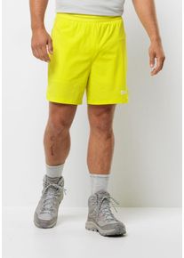 Jack Wolfskin Herren Shorts "PRELIGHT 2IN1 SHORTS M", gelb, Gr. S, 1. OBERSTOFF: 84% POLYAMID, 16% ELASTHAN; 2. OBERSTOFF: 85% POLYAMID, 15%