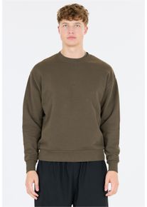 SOS Herren Sweatshirt "Bovec", grün, casual, Gr. XL, unifarben, 100% Baumwolle, Sweatshirts, aus reiner Bio-Baumwolle
