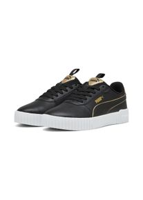 Puma Sneaker "Carina 2.0 Pop Up Metallics Sneakers Damen", Gr. 40, schwarz-weiß, Obermaterial: Textil, Synthetik; Futter: Textil; Innensohle: Textil;