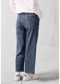 Cecil Damen Loose-fit-Jeans, blau, casual, Gr. 36, unifarben, Jeans, 78% Baumwolle, 20% Polyester, 2% Elasthan, Jeans, 5-Pocket-Style