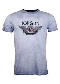 Top Gun Herren T-Shirt "Construction TG20191039", blau, Gr. XXL, Obermaterial: 100% Baumwolle, Shirts