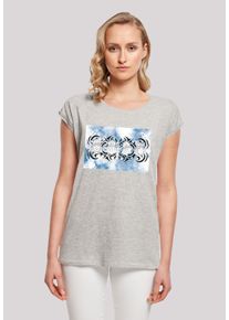 F4NT4STIC Damen T-Shirt "Wickie und die starken Männer Turn Your Head", grau, casual, Gr. XXXL, Obermaterial: 100% Baumwolle, Shirts, Retro, Heroes