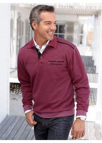Catamaran Herren Sweatshirt, rot, Gr. 44, unifarben, 65% Baumwolle, 35% Polyester, Sweatshirts