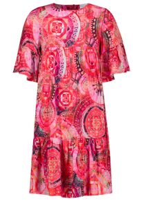 SALT & PEPPER SALT AND PEPPER Mädchen Jerseykleid, rot, casual, Gr. 158, 100% Viskose, Kleider, mit Mandala-Allover-Druck