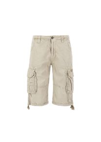 Herren Shorts "Alpha Industries Men - Shorts Jet Short", weiß, Gr. 33, Alpha Industries, Obermaterial: 100% Baumwolle, Hosen