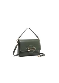 Damen Umhängetasche "Emerald Elegance", Collezione Alessandro, grün, Polyurethan (PU), Taschen, in elegantem britischen grün