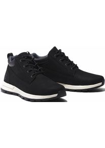 Timberland Schnürboots "M Seneca Bay LOW LACE UP SNEAKER DA", Gr. 43, schwarz, Leder, Synthetik, sportlich, Schuhe, Winterstiefel, Schnürstiefel,