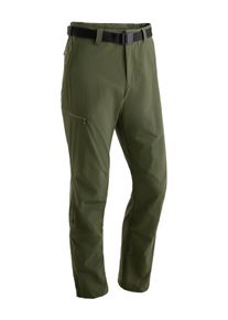 Maier Sports Herren Funktionshose "Nil", grün, Gr. 46, 90% Polyamid, 10% Elasthan, Hosen, Herren Wanderhose, atmungsaktive Outdoor-Hose mit Roll up