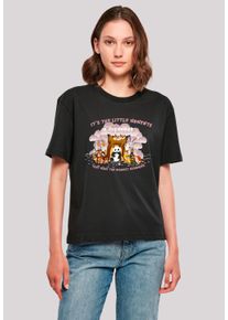 F4NT4STIC Damen T-Shirt "Heroes of Childhood Tao Tao Childhood Memories", schwarz, casual, Gr. XL, Obermaterial: 100% Baumwolle, Shirts, Retro,