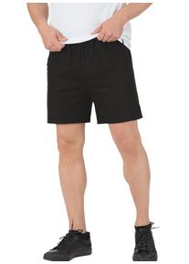 TRIGEMA Herren Jerseyhose "TRIGEMA Shorts aus 100% Baumwolle", schwarz, sportlich, Gr. L, 100% Baumwolle, Hosen