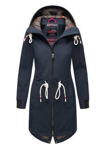 Marikoo Damen Softshelljacke "Mount Furnica", blau, Gr. M, Obermaterial: 95% Polyester, 5% Elasthan; Futter: 100% Polyester; Wattierung: 100%