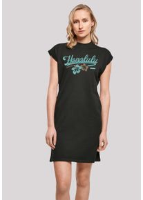 F4NT4STIC Damen Shirtkleid "Honolulu", schwarz, casual, Gr. M, Obermaterial: 100% Baumwolle, Kleider, Print