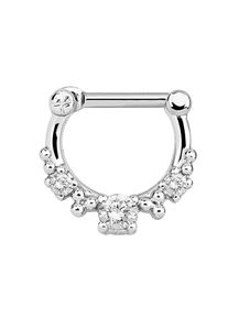 Adelia´s ADELIA ́S Damen Nasenpiercing "Piercing Nasenpiercing", silber, modisch, Silber 925 (Sterlingsilber), Piercings, mit 316l Stahlstab als Verschluss
