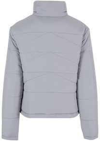 Urban Classics Damen Allwetterjacke "Urban Classics Damen Ladies Arrow Puffer Jacket", grau, casual, Gr. L, unifarben, 100% Polyester, Jacken