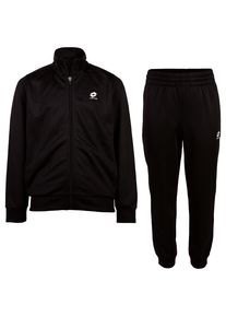 Lotto Kinder Trainingsanzug, schwarz, sportlich, Gr. 134, unifarben, 100% Polyester, Sportanzüge, - besonders leicht & bequem