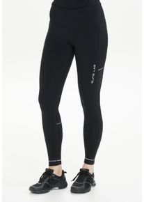 ELITE LAB Damen Lauftights "Run Elite X1", schwarz, sportlich, Gr. 40, unifarben, 72% Nylon, 28% Elasthan, Hosen, mit leichter Kompression