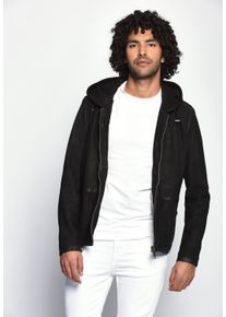 Maze Herren Lederjacke "Baton", schwarz, Gr. XXL, Obermaterial: 100% Lammleder/ Innenmaterial 100% Baumwolle / Ärmelfutter: 100% Polyester, Jacken