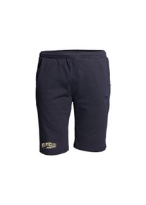 Herren Shorts "SANTA CRUZ", blau, casual, Gr. 6XL, Ahorn Sportswear, bedruckt, 100% Baumwolle, Hosen, mit modischem Print